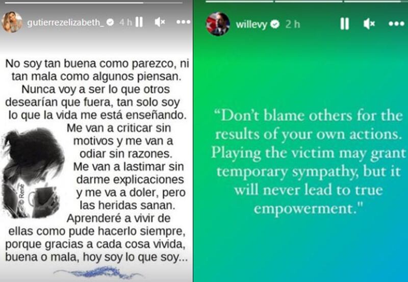William Levy y Elizabeth Gutiérrez ruptura