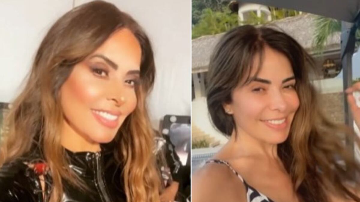Gloria Trevi se ha realizado varios arreglos en la cara que la hacen ver muy diferente
