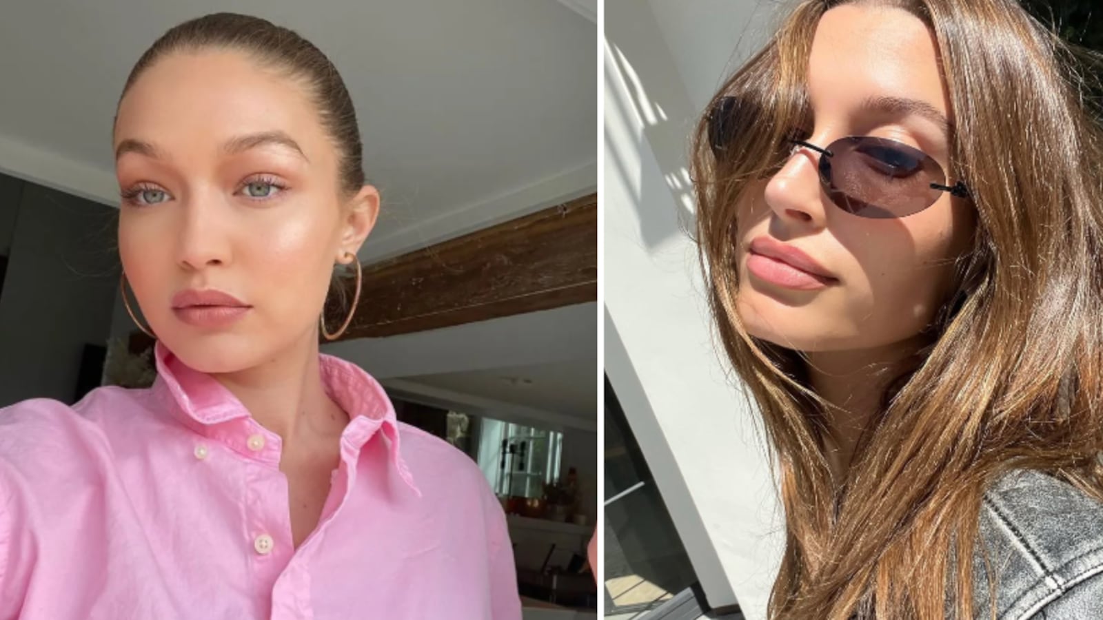 Gigi Hadid y Hailey Bieber