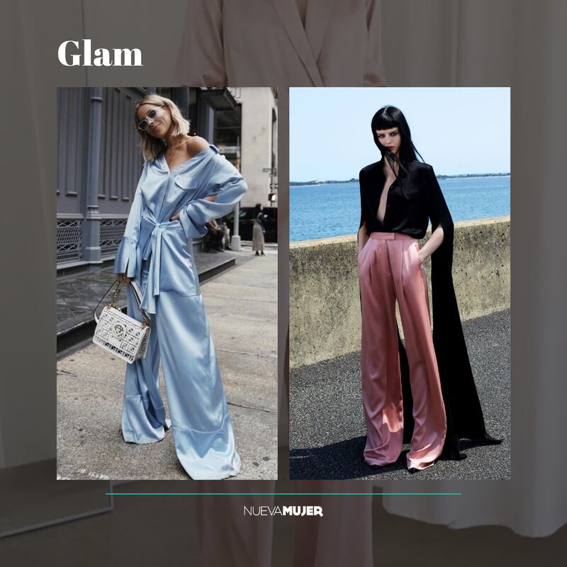 ¿Cómo combinar pantalones satinados esta temporada?