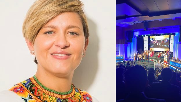 Verónica Alcocer y Gala Mujer Cafam 2023