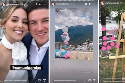 A su estilo, Samuel García y Mariana Rodríguez revelan el sexo de su bebé en redes sociales 