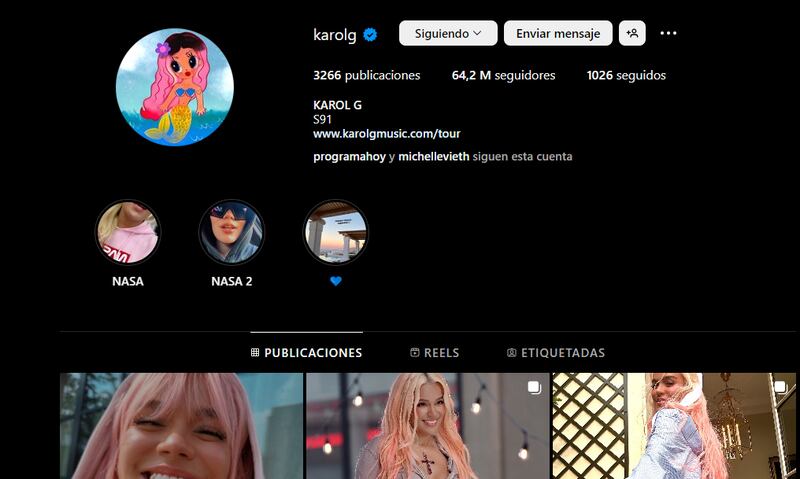 Karol G salmo 91