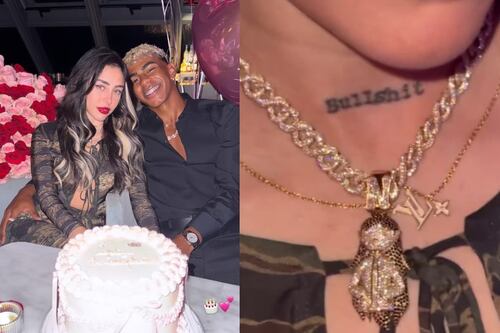 Nicki Nicole festejó 25 años junto a Lamine Yamal y un collar que dio de qué hablar