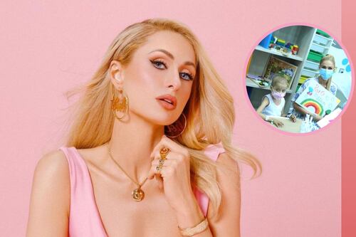 Paris Hilton se convirtió en una princesa para los niños con cáncer en México