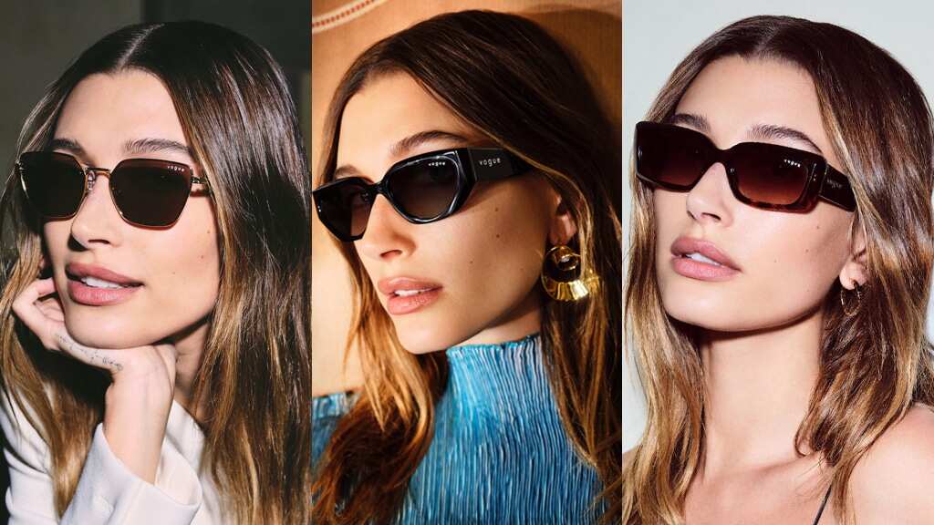 Hailey Bieber colabora con Vogue Eyewear