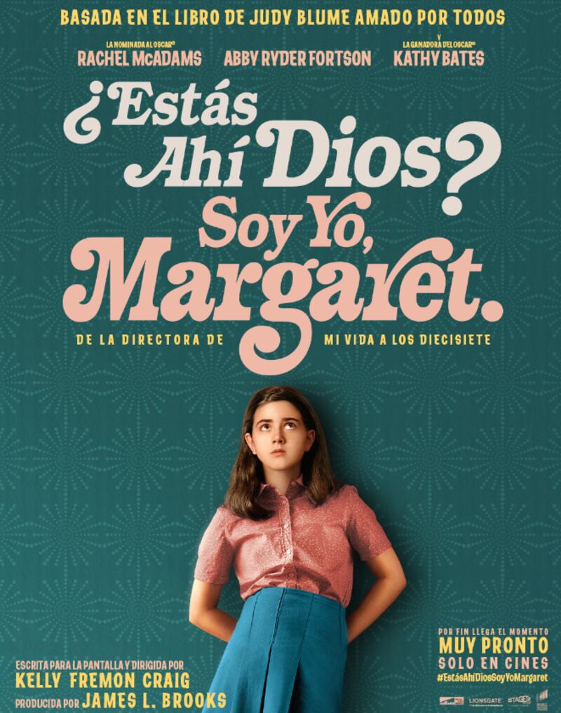 ¿Estás ahí Dios? Soy yo, Margaret