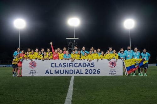 Ecuador golea 5-1 a Paraguay y clasifica al Mundial Sub-20 Femenino 2026