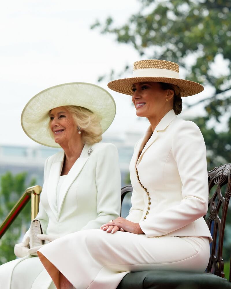 Camila Parker y Melania Trump