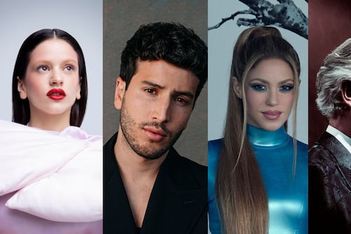 Andrea Bocelli, David Guetta, Maluma, Milo J, Rosalía, Shakira y Sebastián Yatra se suman a los Latin Grammy 2023
