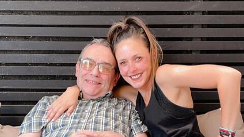 Maly Jorquiera y su padre, Patricio