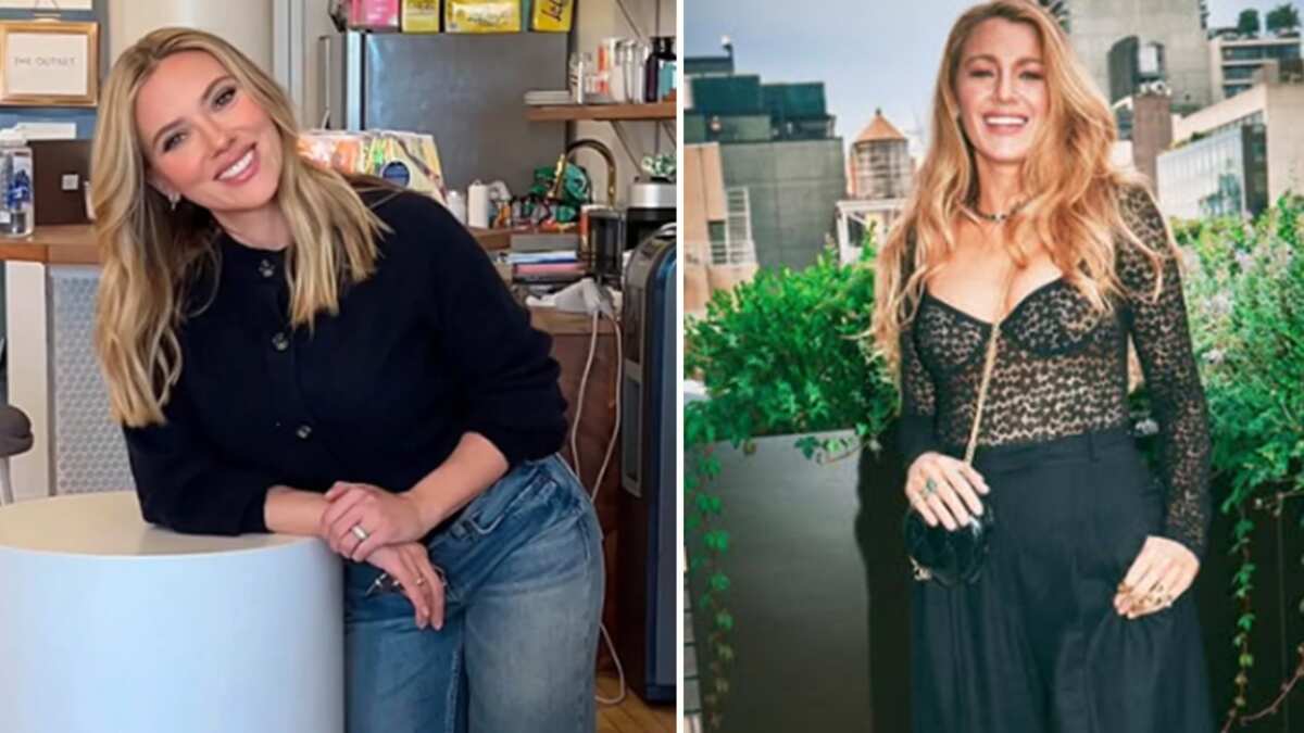 Scarlett Johansson y Blake Lively looks