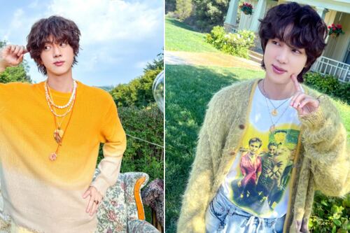 “Parece otro”: La foto de Jin de BTS donde aparece vestido de militar que sorprende a sus fans