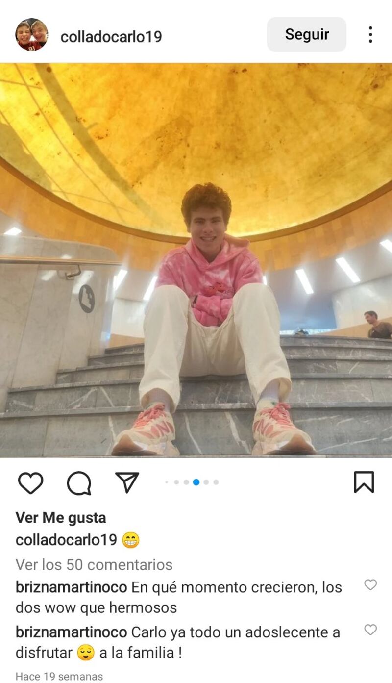 Carlo se prepara para comenzar sus estudios universitarios