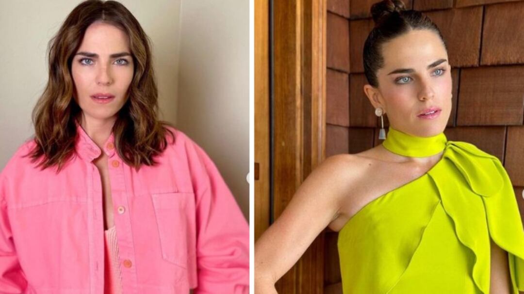 Karla Souza es la reina de los looks estampados y deslumbra con figura de reloj de arena