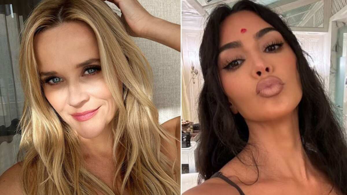Kim Kardashian y Reese Witherspoon llevaron un mismo vestido hace algunos años