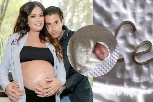 Mariana Echeverría se convirtió en madre por segunda ocasión y publica el rostro de su bebé