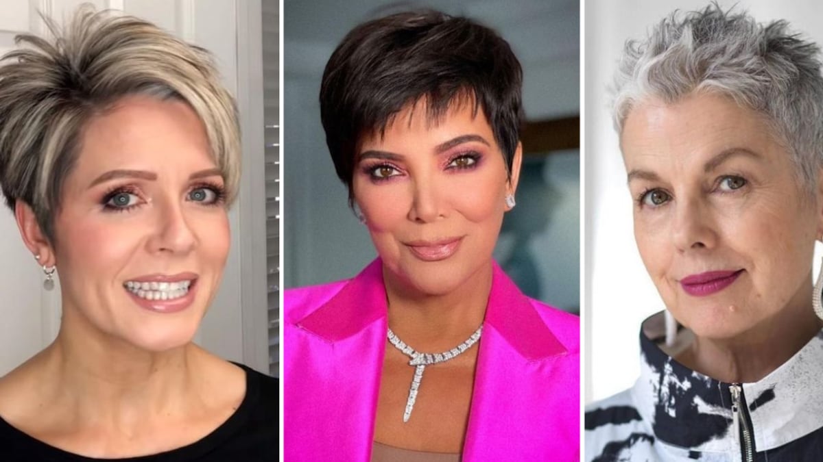 Cortes de cabello pixie para mujeres maduras