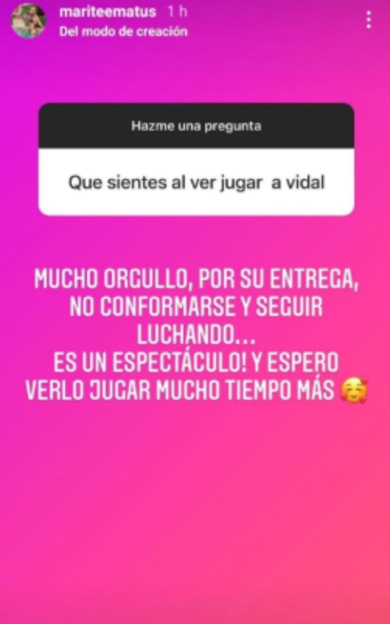 María Teresa Matus se refirió a su relación con Camilo Huerta