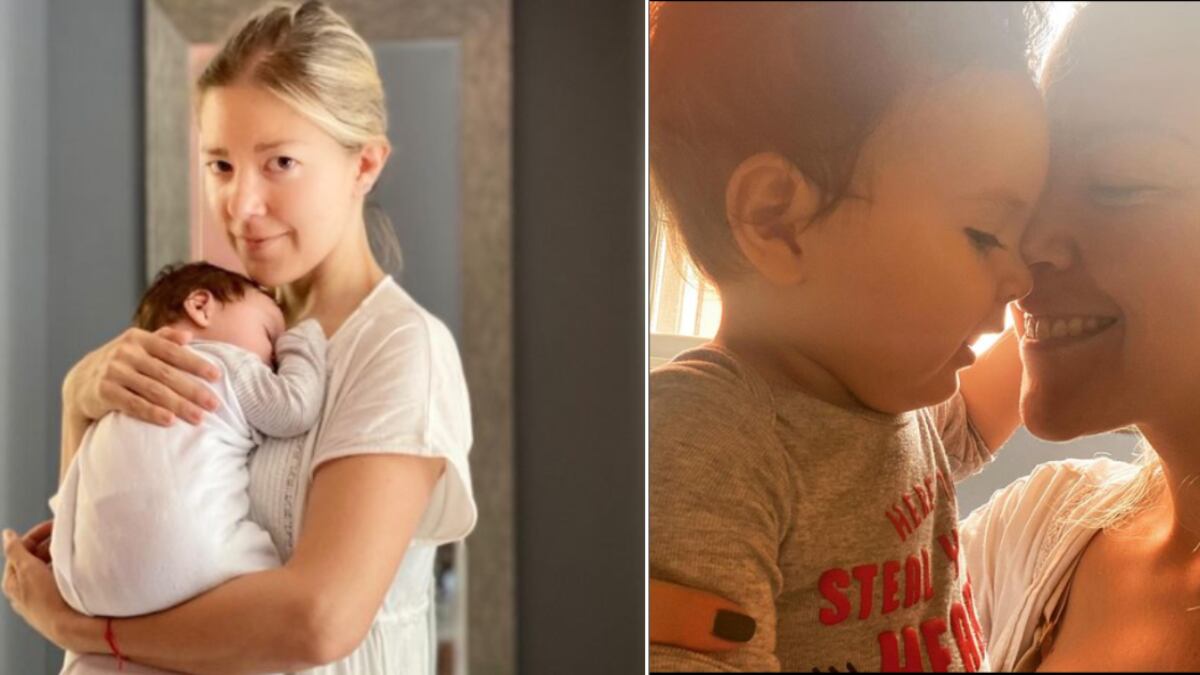 Fernanda Castillo formó una familia con Erik Hayser.