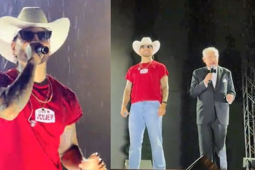 Maluma también volvió a recibir la patadita de la buena suerte, así fue el especial momento