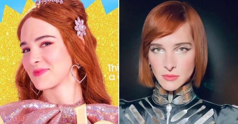 Hari Nef en 'Barbie' y en la vida real