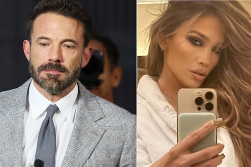 ¿Look de la venganza? El deslumbrante vestido de Jennifer Lopez con el que se reencontró con Ben Affleck