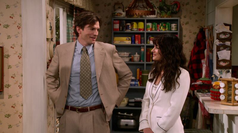 Mila Kunis y Ashton Kutcher trabajarán juntos de nuevo en That '90s Show