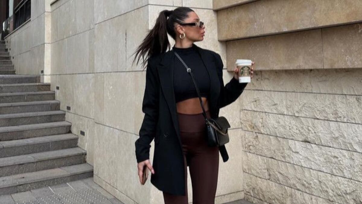 Estos son los leggings más elegantes y así se combinan.