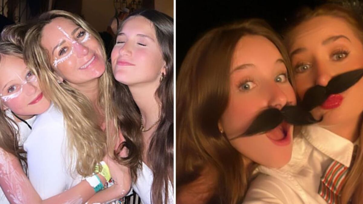 Geraldine Bazán festejó el cumpleaños de sus hijas sin Gabriel Soto