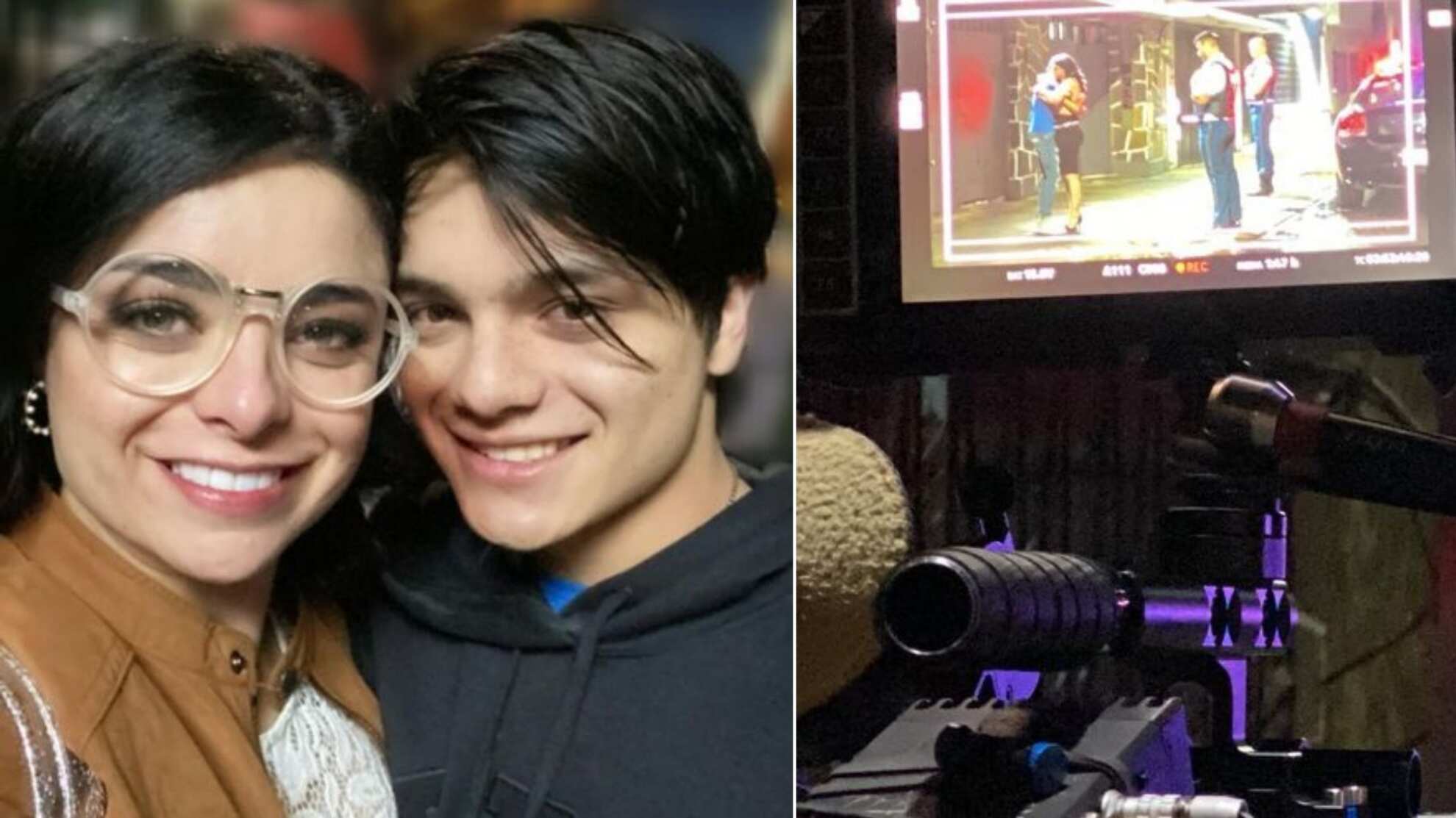 Violeta Isfel y Omar