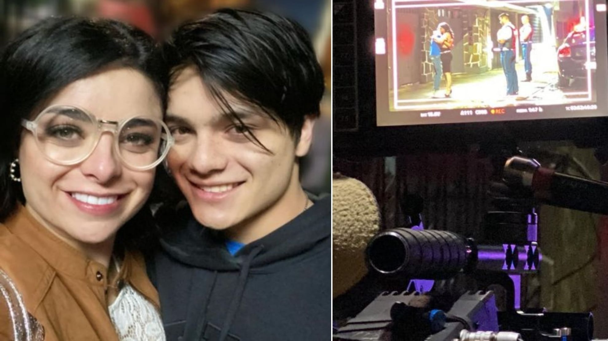 Violeta Isfel y Omar