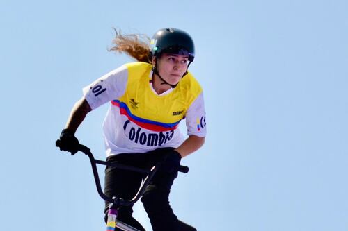 Conozca la historia de Queen Saray Villegas, cuarta del BMX Freestyle en Paris 2024
