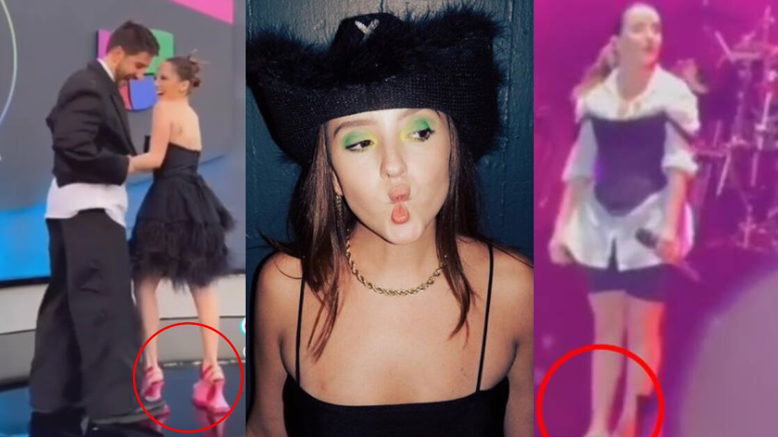 Evaluna ha sido señalada en varias ocasiones por sus extravagantes zapatos