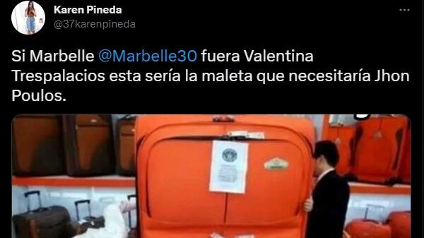 Burlas a Valentina Trespalacios