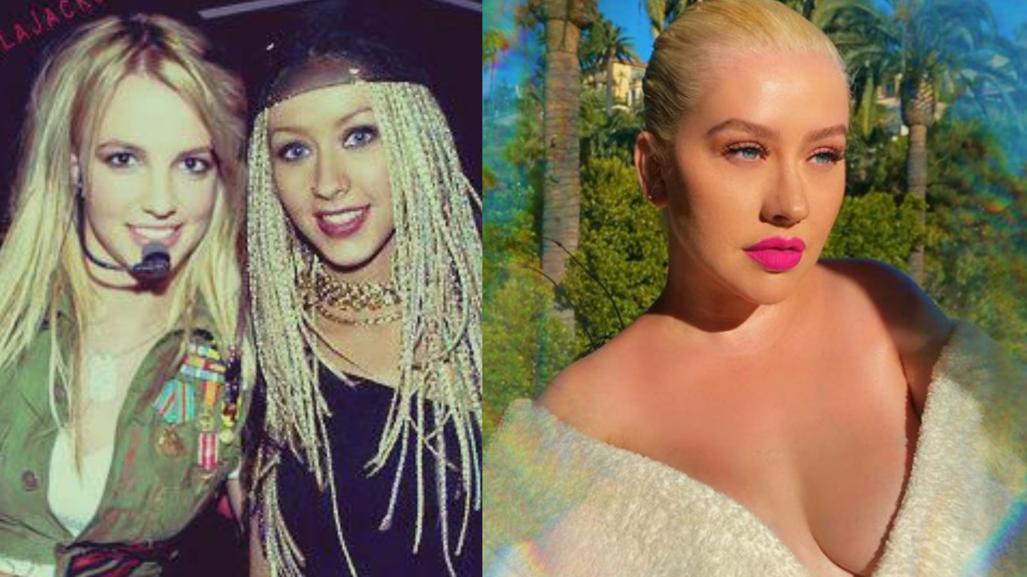 Britney Spears llamó "gorda" a Christina Aguilera