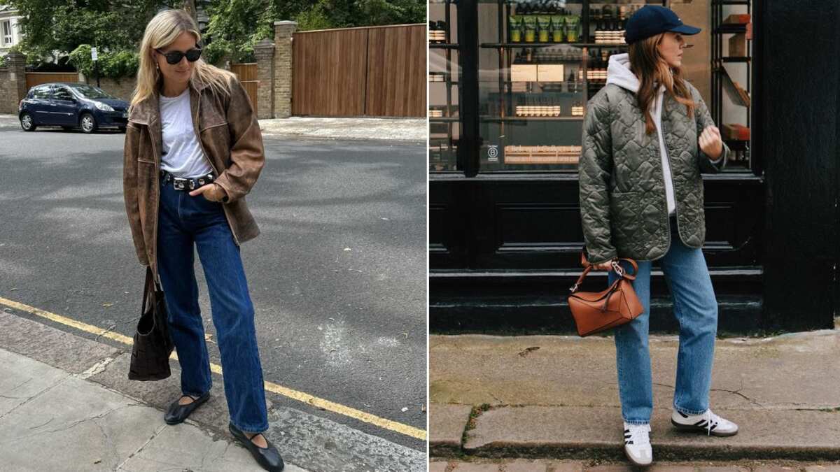 Los jeans rectos son cómodos, versátiles y combinan bien con todo