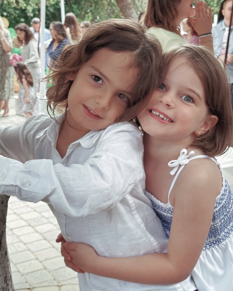 Renn y Lucía hijos de Ricly Martin.