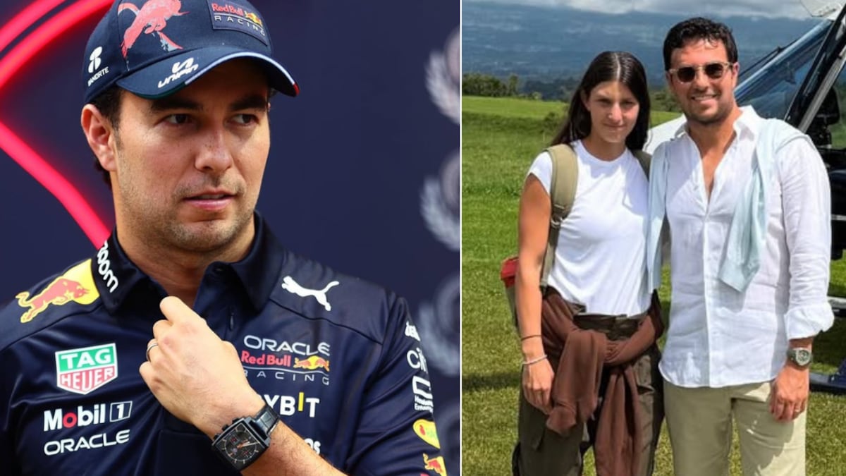 El espectacular look de Carola Martínez en la primera comunión de su hijo Sergio Pérez Jr.