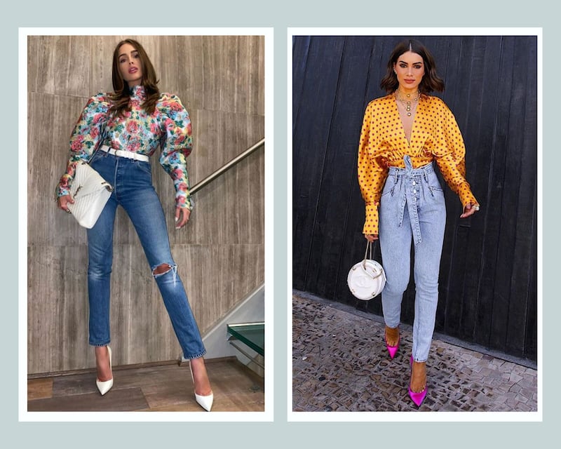 Las blusas de los años 80 serán tendencia