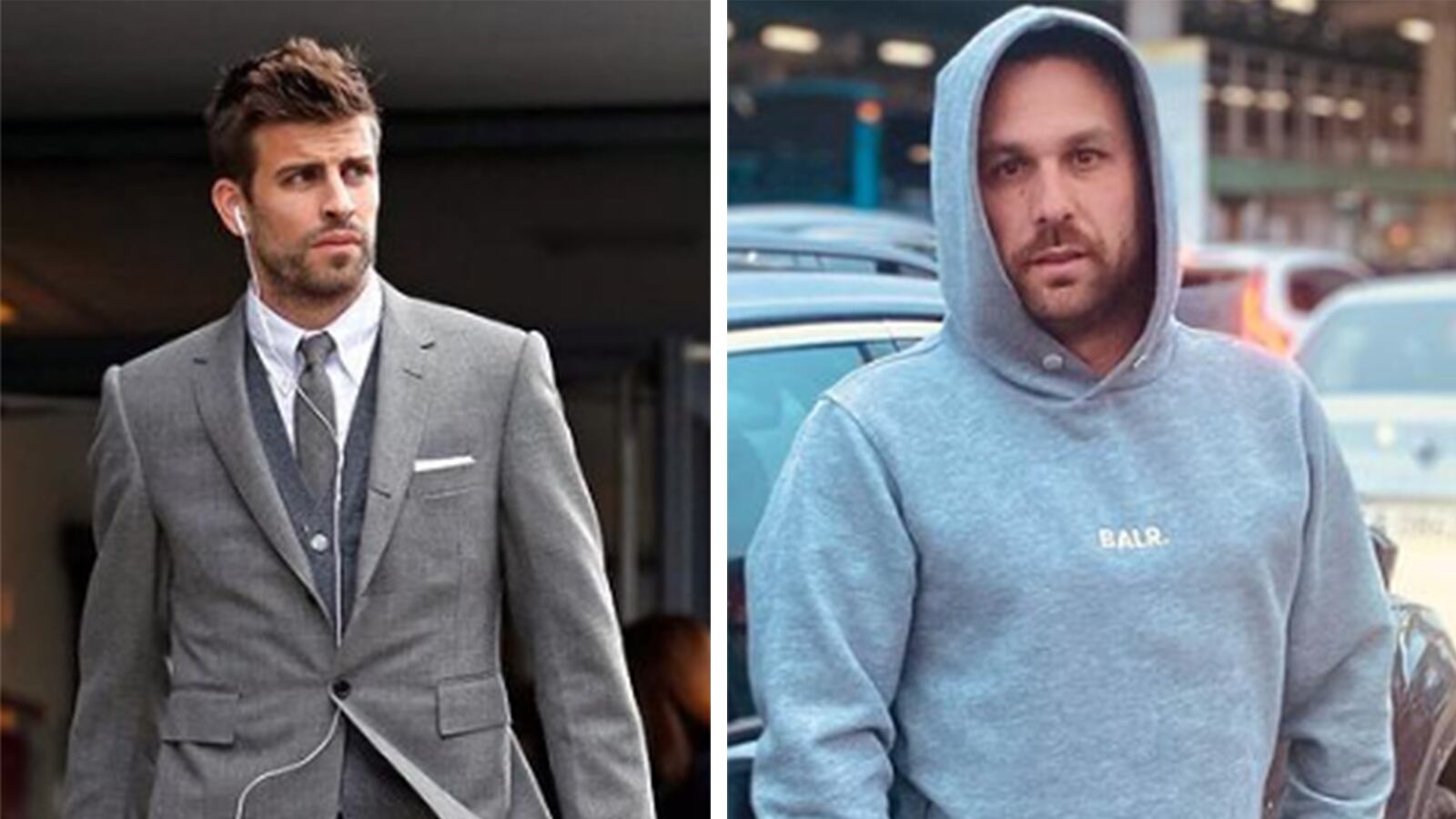 Gerard Piqué es atacado por un periodista.
