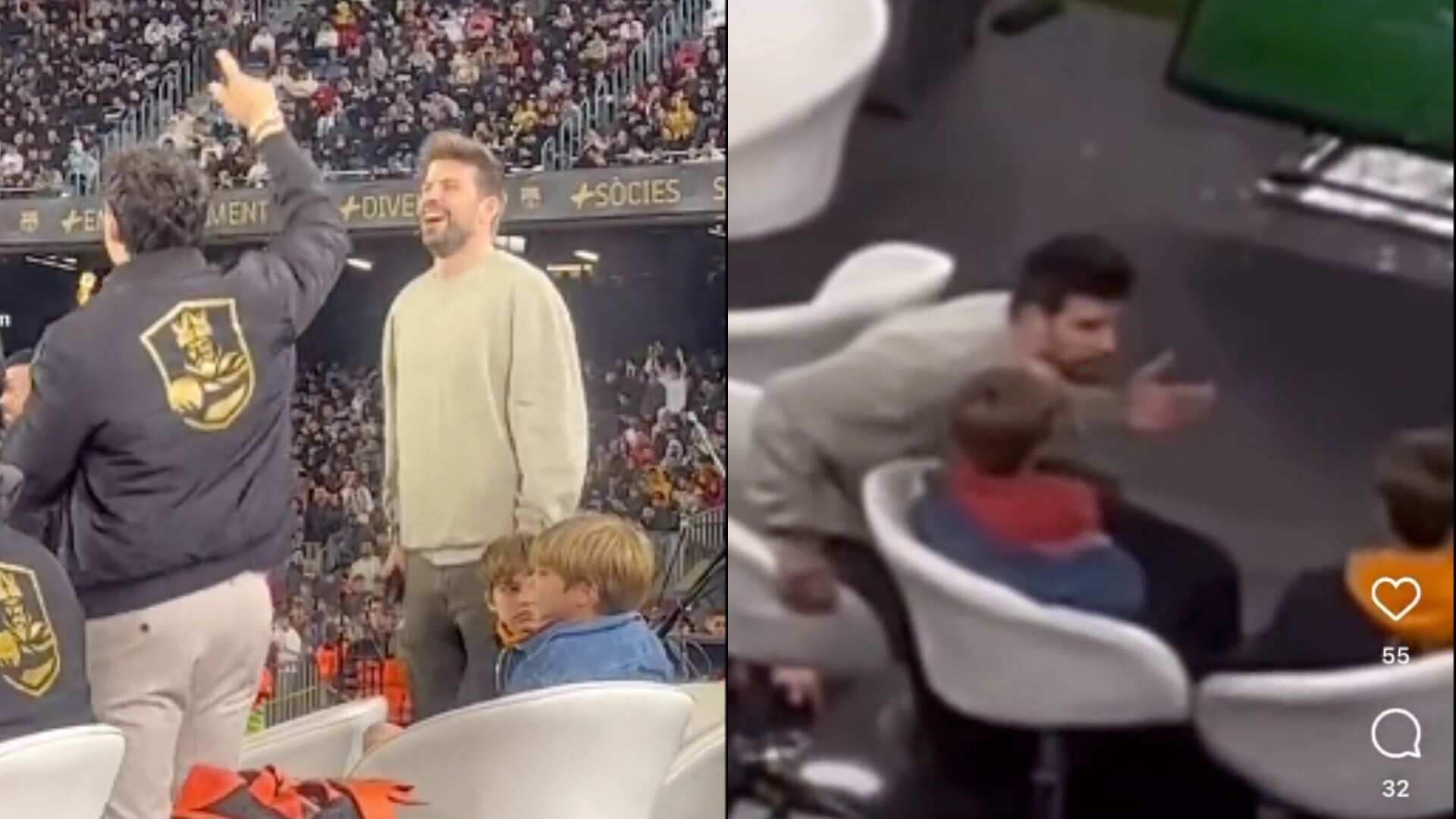 Revelan el motivo del enfado de Piqué con su hijo Milan.