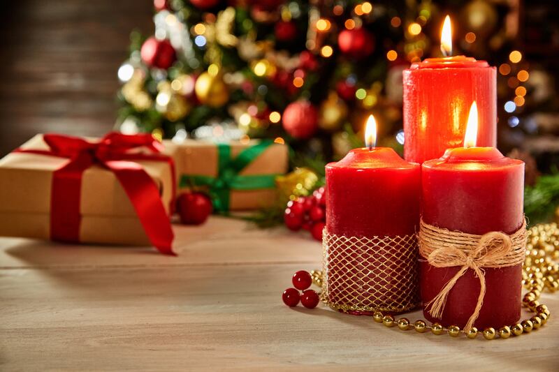 Adornos de navidad en Sam's Club
