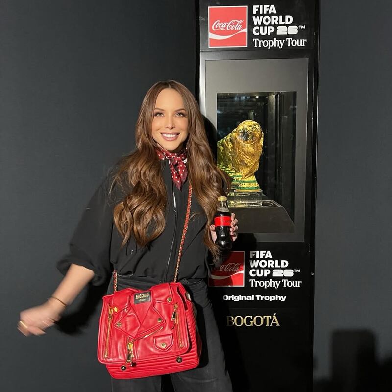 Erika Vélez es embajadora de Coca Cola.