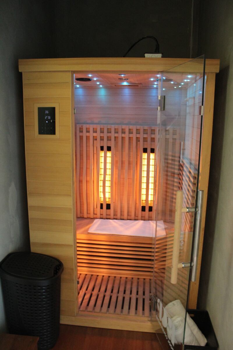 Sauna infrarrojo
