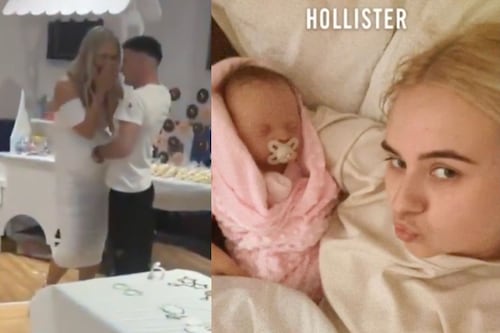 Video: Influencer finge embarazo y utiliza muñeco para engañar a toda su familia