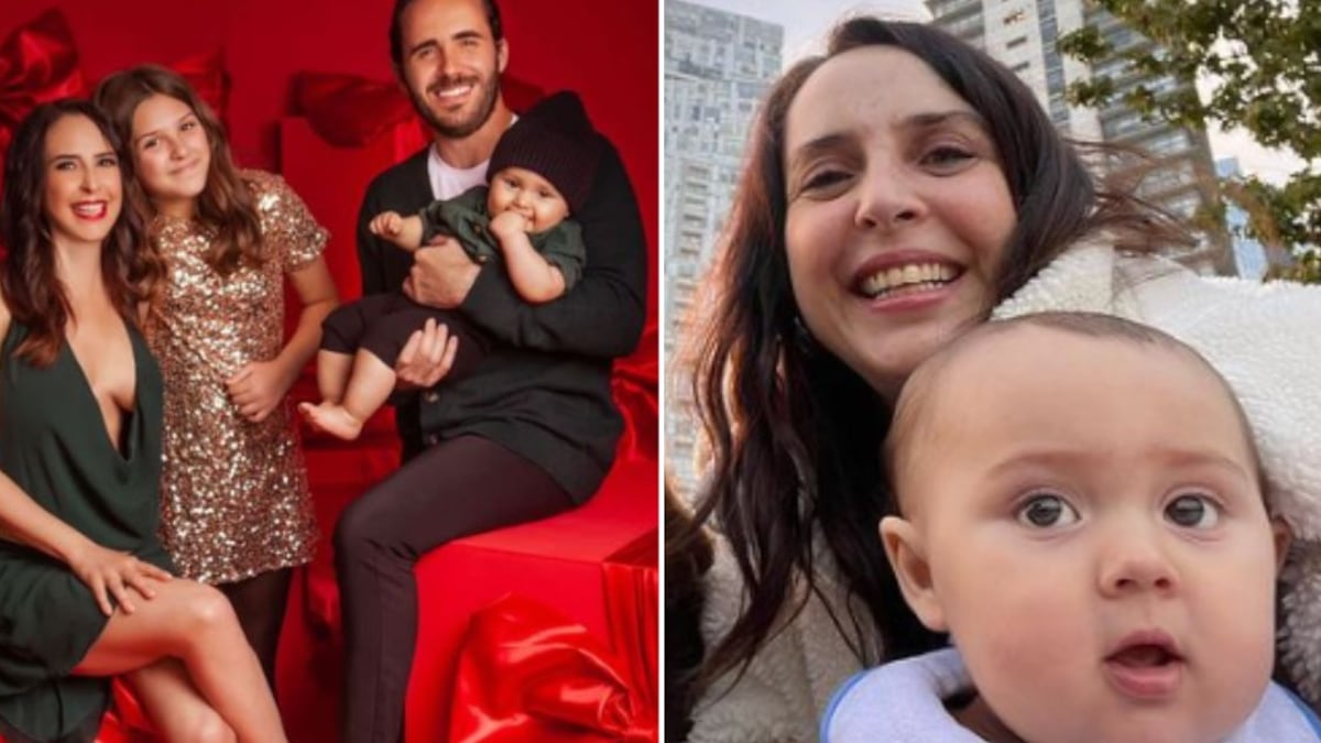 Irán Castillo muestra cómo luce en casa como mamá cada mañana con su hijo