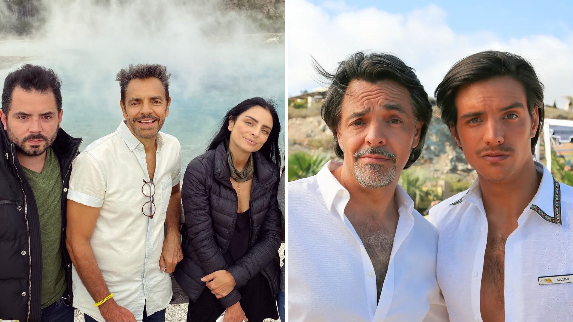 El actor tiene cuatro hijos: Aislinn, Vadhir, José Eduardo y Aitana.