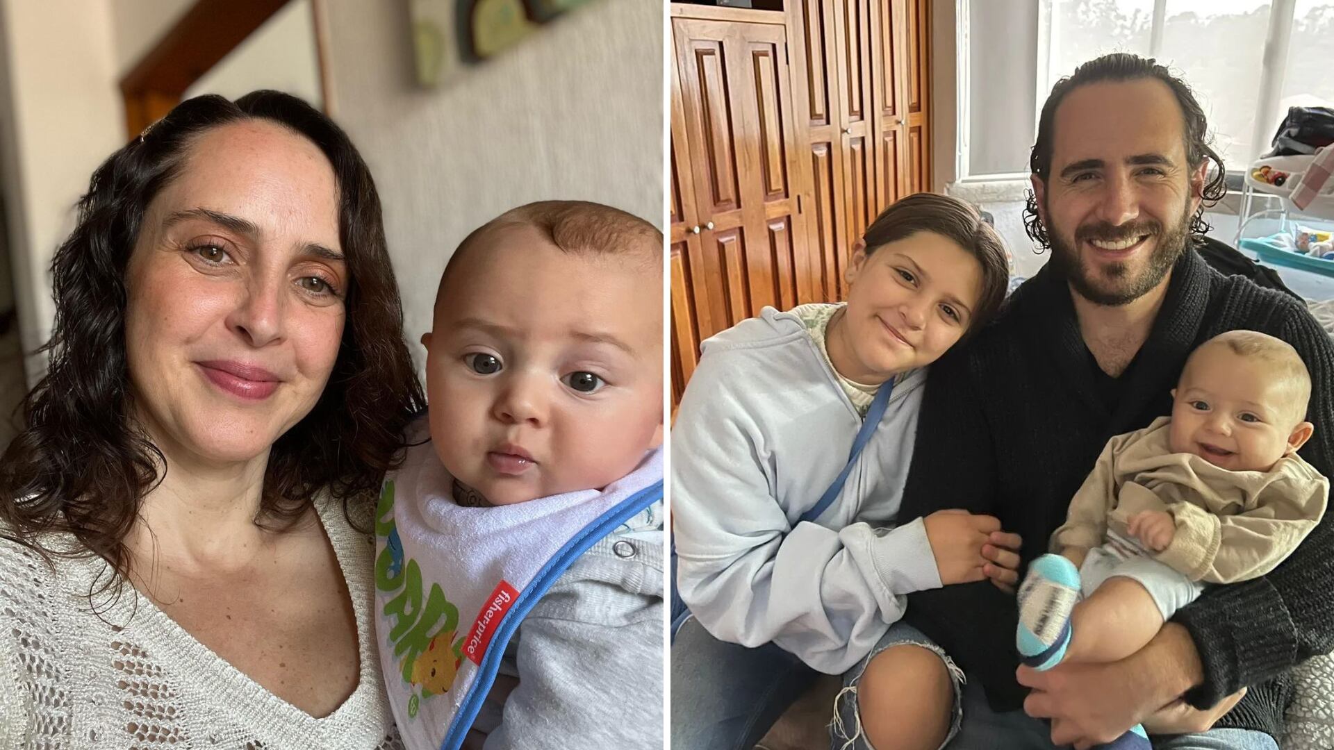 Iran Castillo y su familia