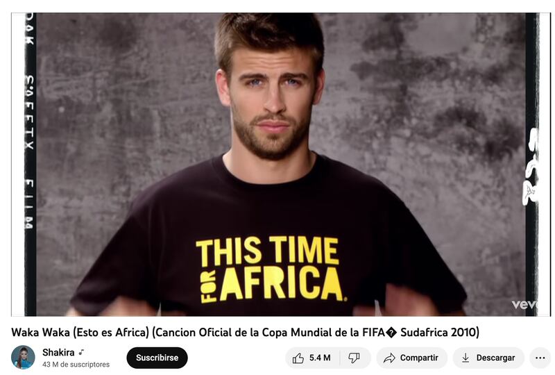 Shakira y Gerard Piqué